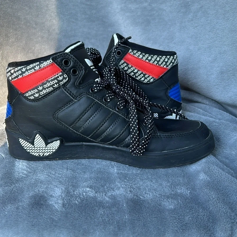 Adidas Hard Court High J Transmission Pack Black Sneakers - Picture 12 of 16